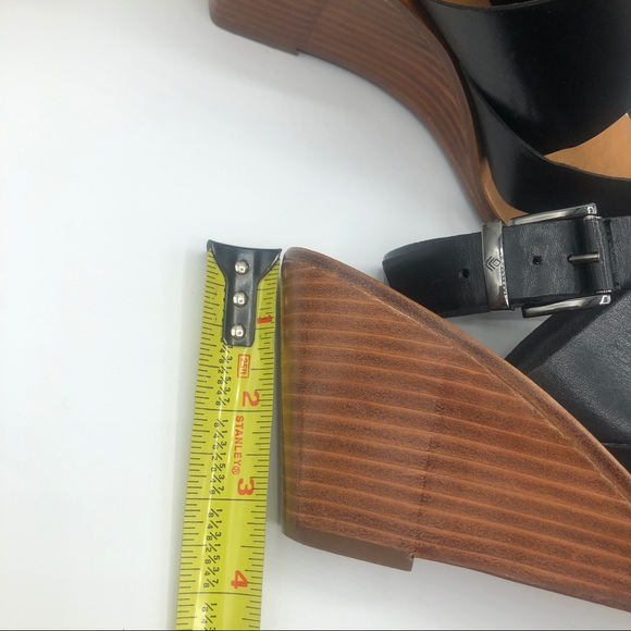 7 For All Mankind Strappy Wedge Sandals - Picture 8 of 10